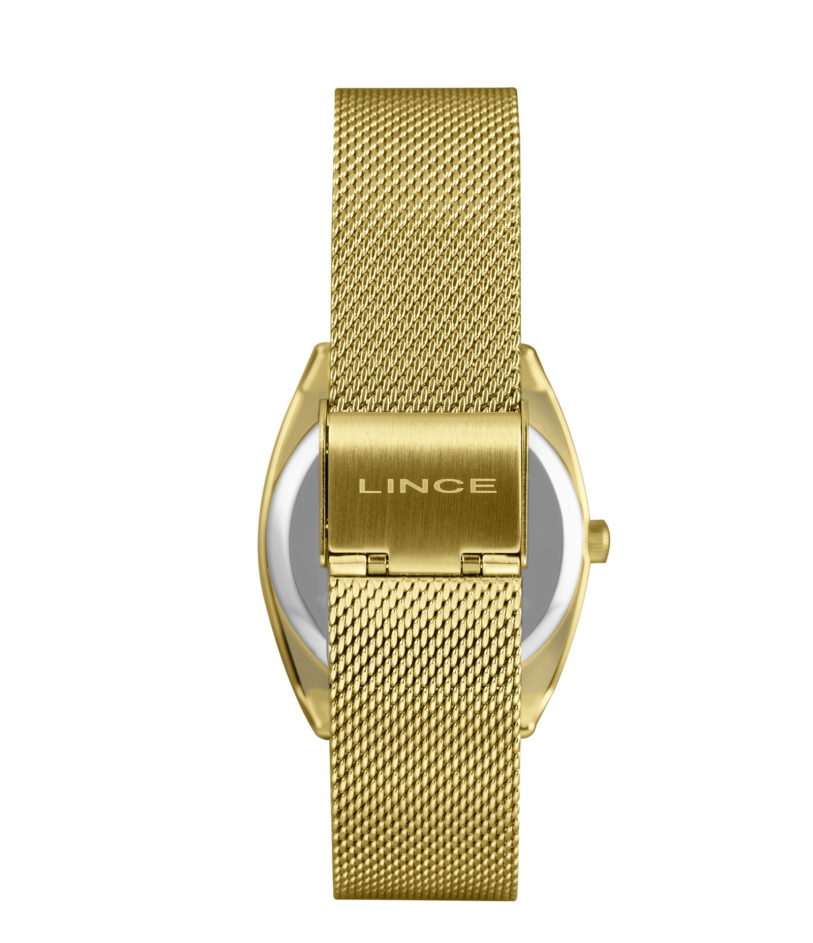 Relógio Analógico Lince em Aço LRGH276L34 K0IUS1KX Dourado 3