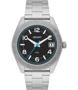 Relógio Analógico Orient Solartech Em Aço MBSS1530 P2SX 