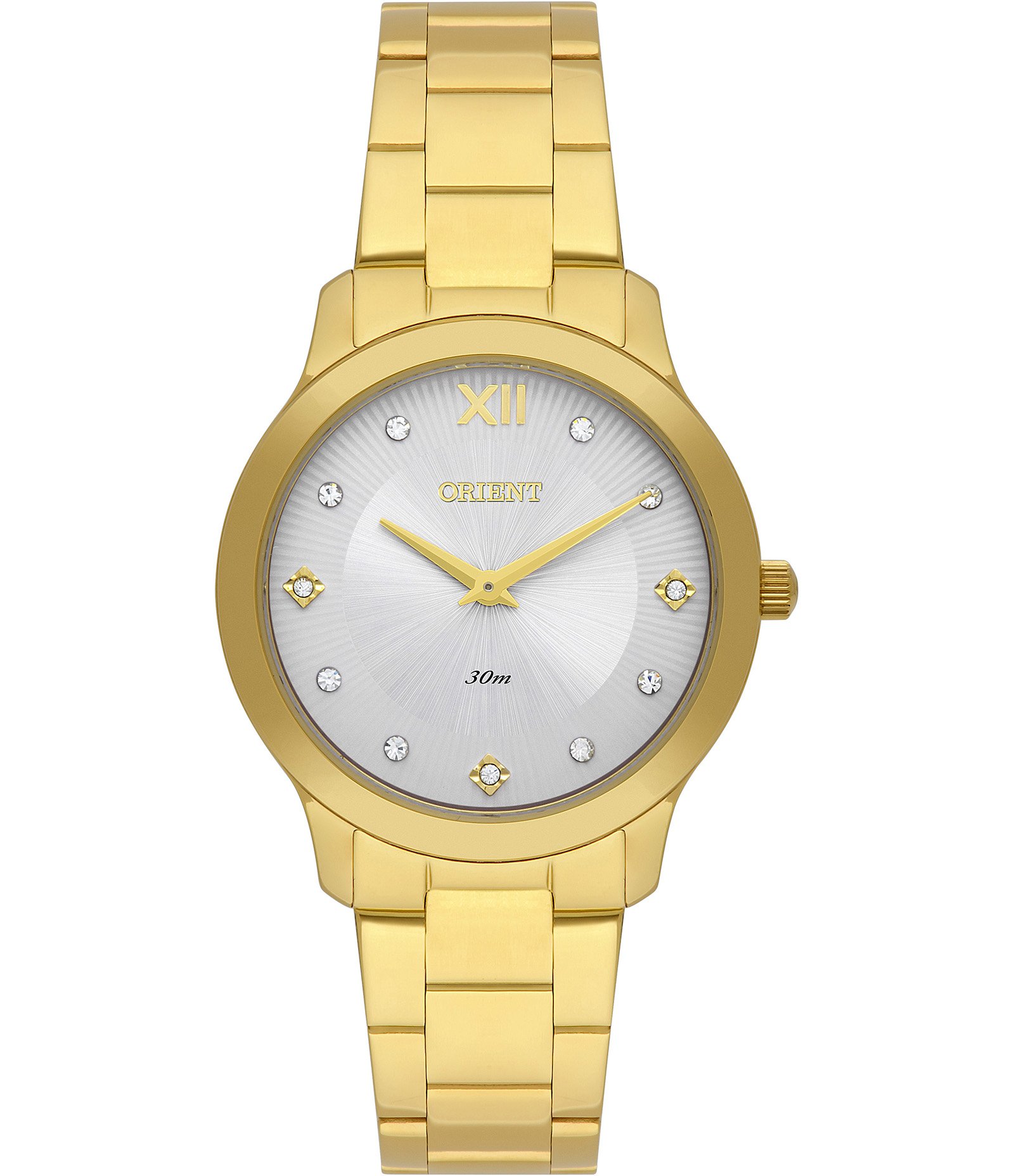 Relógio Analógico Orient em Aço FGSS0225 S3KX Dourado 1