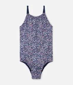 Maiô Infantil Accessories Estampa Floral Liberty Tam 7 a 16 Anos