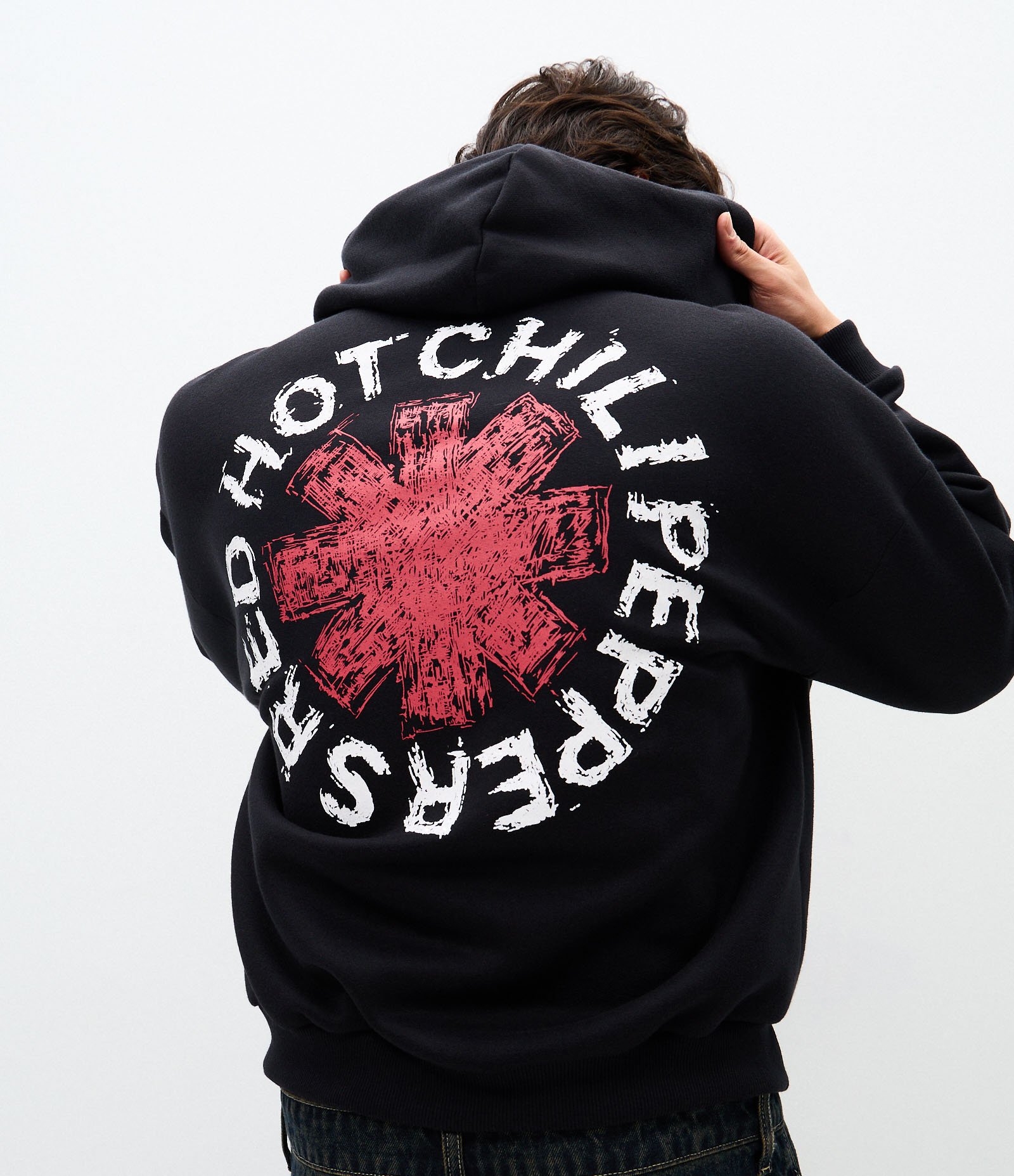 Moletom Red Hot Chili Peppers com Capuz Preto 1