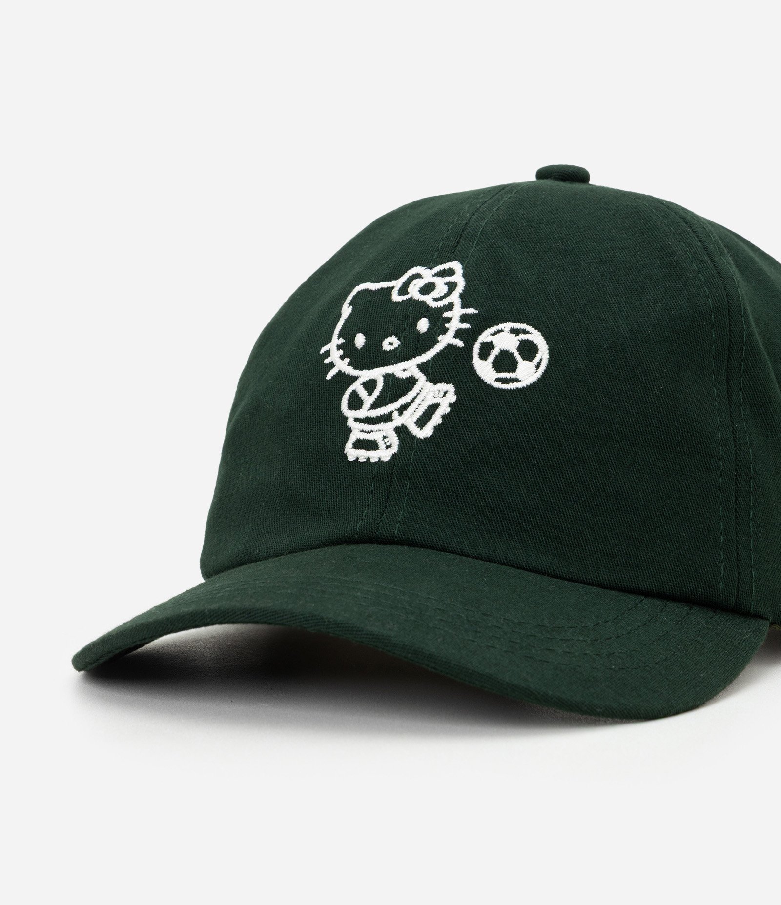 Boné Infantil em Algodão com Bordado Hello Kitty Futebol – Tam U Verde Escuro 5