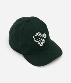 Boné Infantil em Algodão com Bordado Hello Kitty Futebol – Tam U