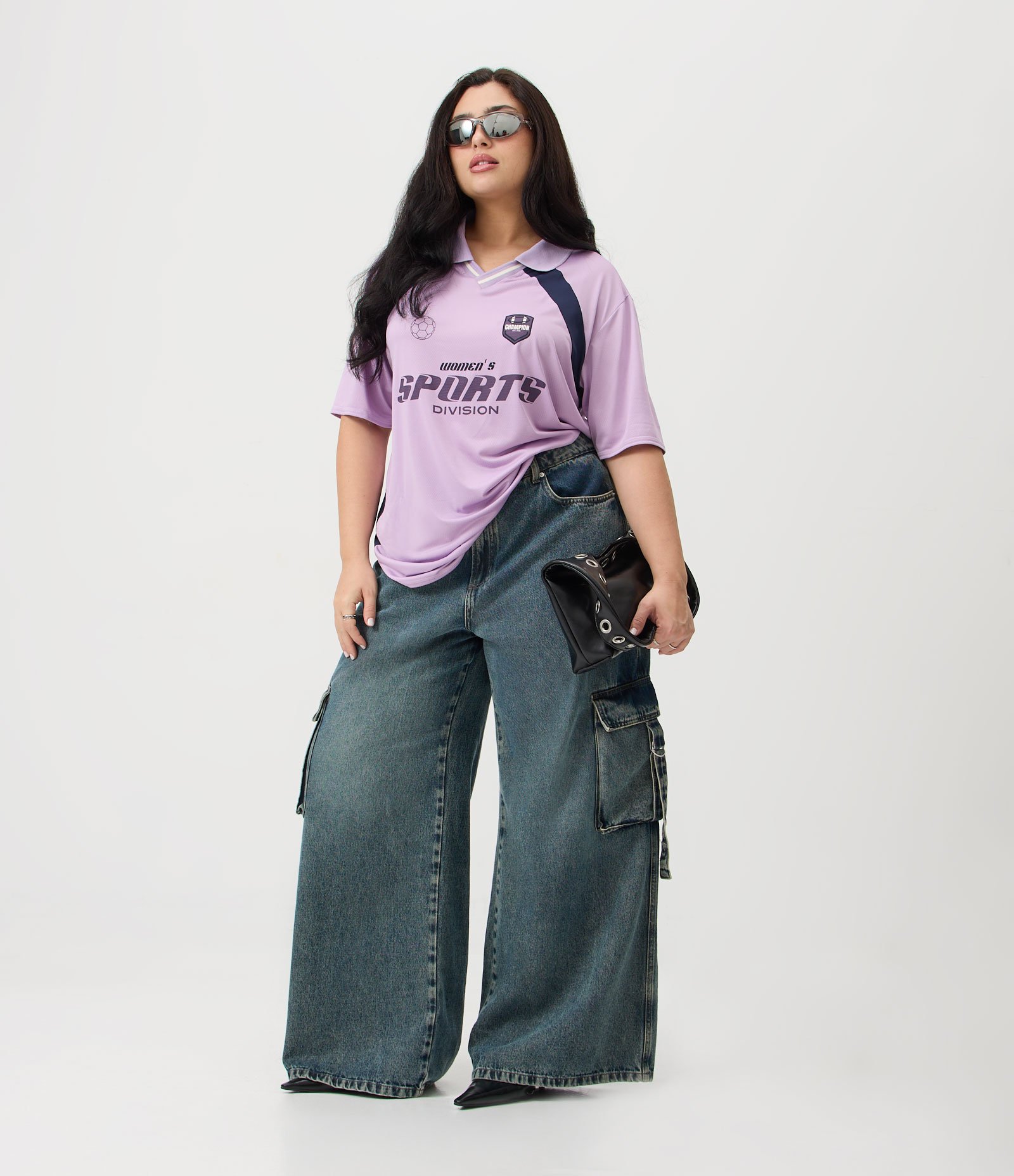Camiseta Esportiva Curve & Plus Size Rosa 2
