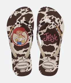 Chinelo Havaianas Infantil Jessie Toy Story - Tam 25 Ao 36
