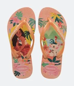 Chinelo Havaianas Infantil Moana - Tam 23 Ao 36