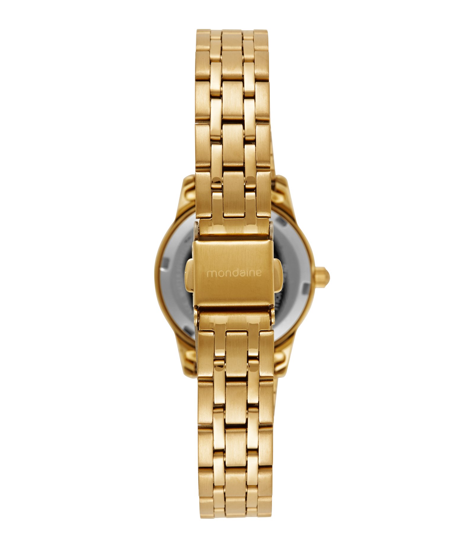 Relógio Analógico Mondaine em Aço 99915LPMKDE1K1 Dourado 3