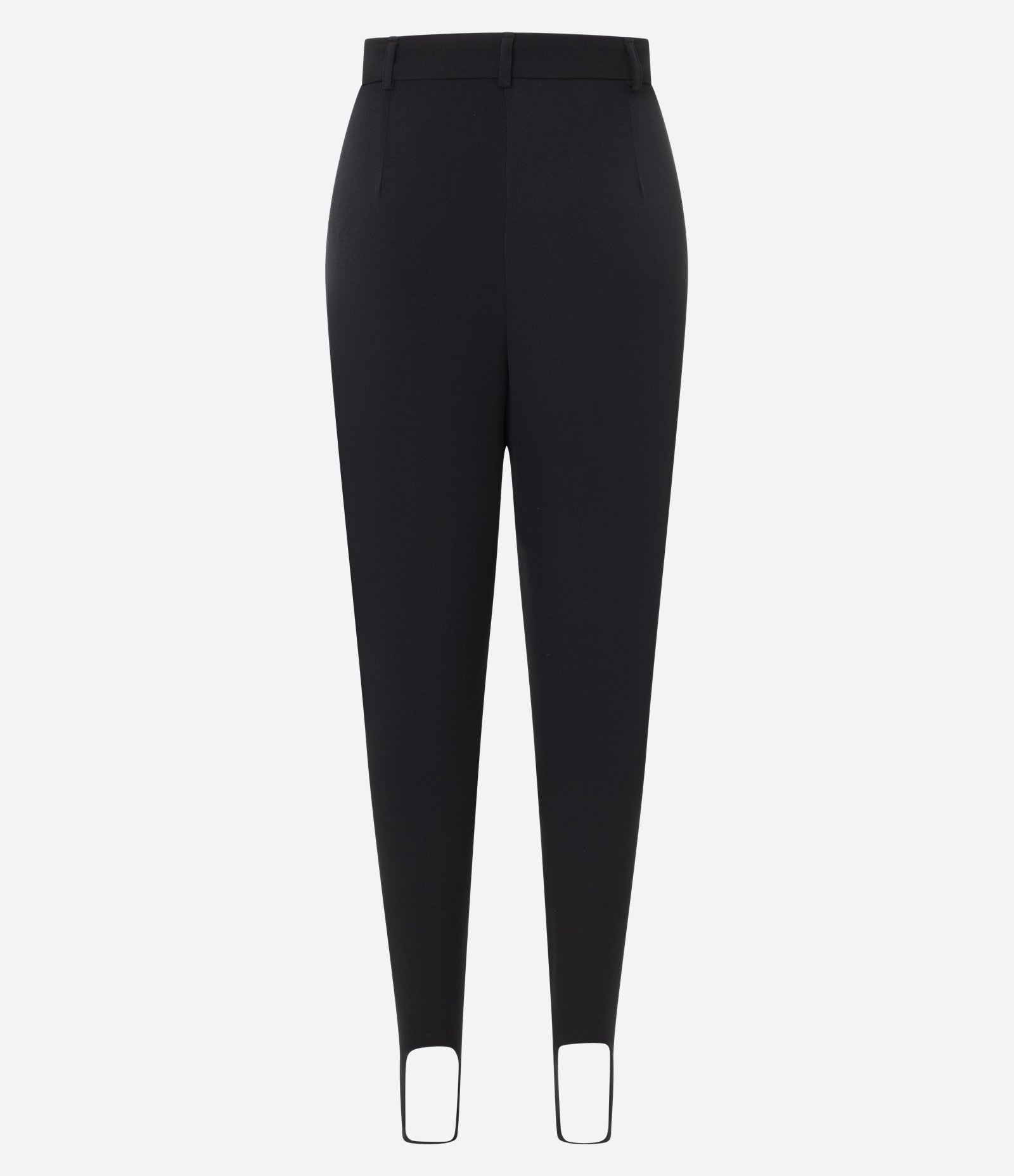 Calça Alfaiatada com Cintura Alta e Pezinhos Cinza Escuro 2