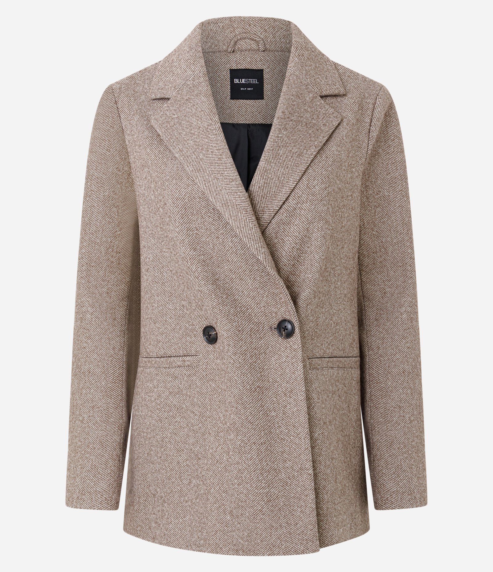 Blazer Alfaiatado Xadrez Marrom 1