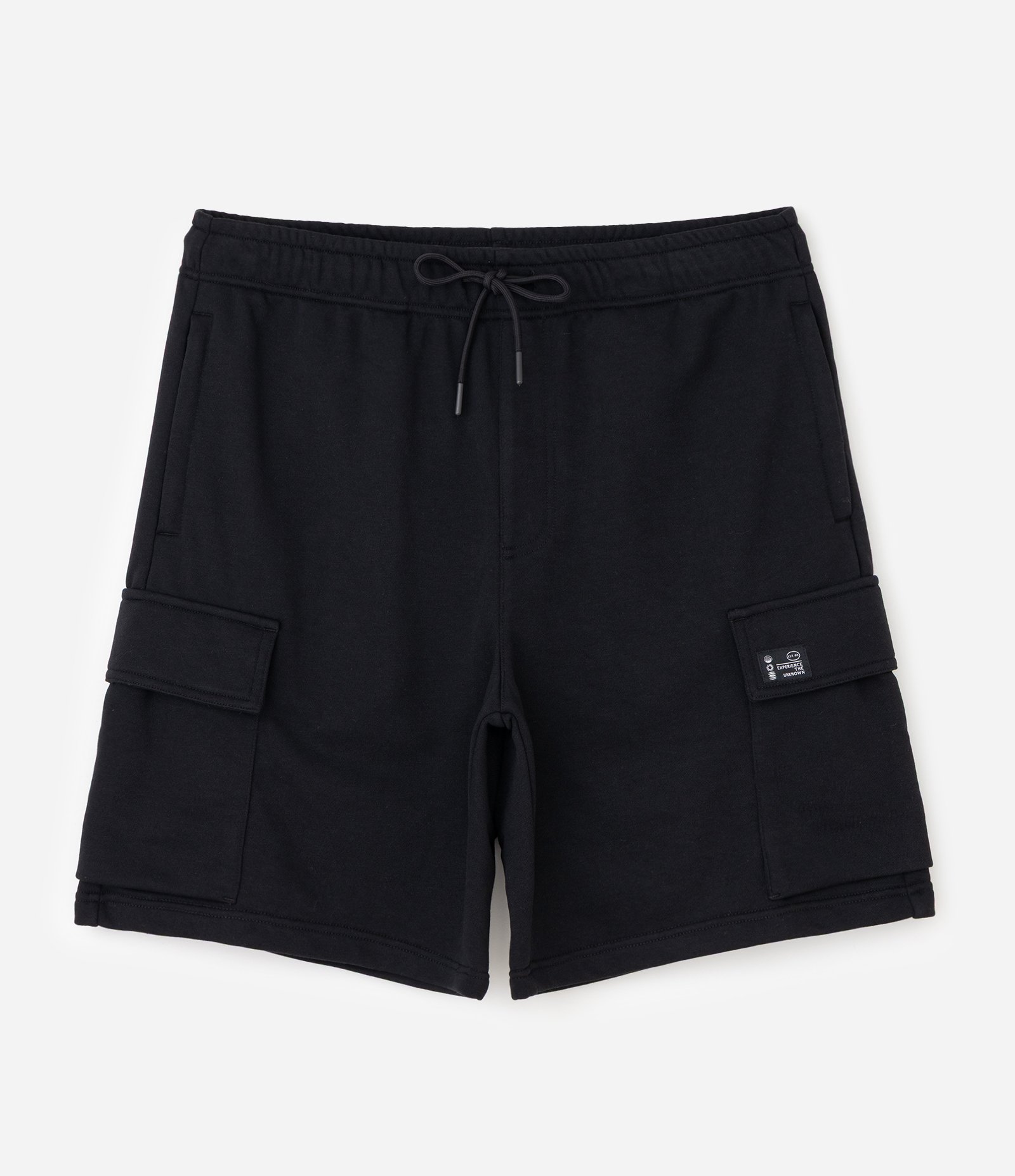 Bermuda Cargo em Moletom com Cordão Preto 1