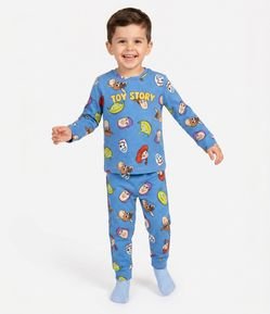 Pijama Infantil Longo em Ribana Estampa Toy Story - Tam 2 a 8 anos