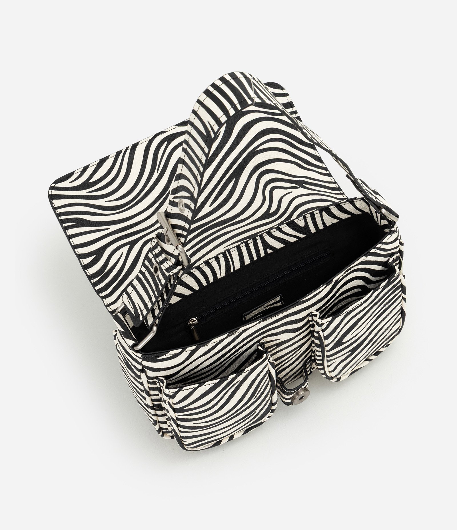 Bolsa Shoulder em PU com Estampa Animal Print Multicores 6