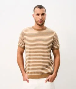 Camiseta Regular Listrada