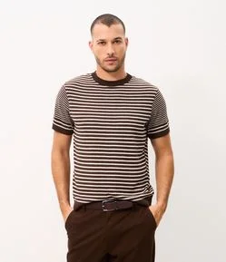 Camiseta Regular Listrada