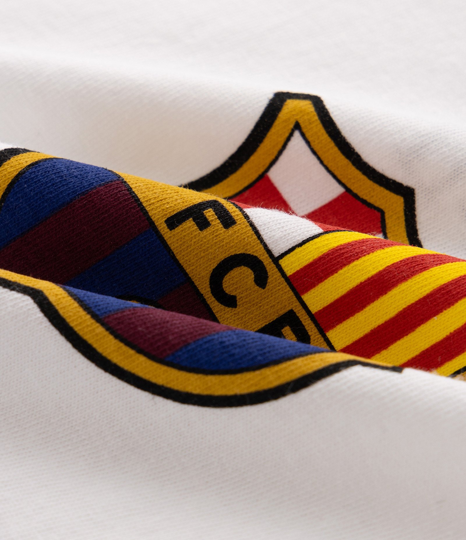 Camiseta Infantil Més que un club Barcelona - Tam 5 a 14 Anos Branco 4