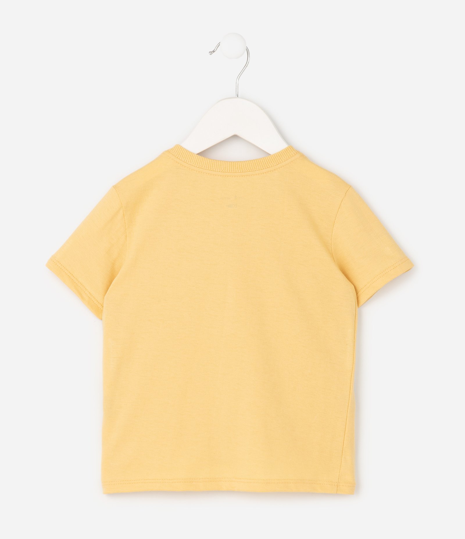 Camiseta Infantil com Estampa Always friends – Tam 1 a 6 Anos Amarelo Claro 3