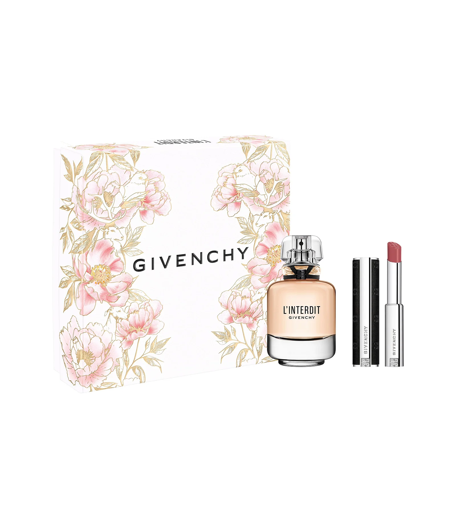 Kit Givenchy L'Interdit EDP 80ml + Le Rouge Interdit Satin 2,7g KIT 1