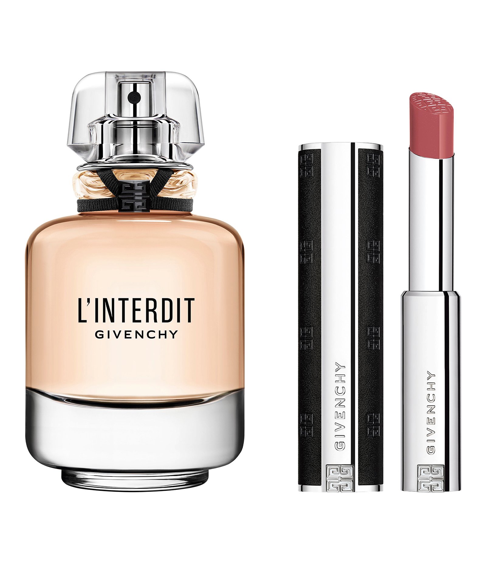 Kit Givenchy L'Interdit EDP 80ml + Le Rouge Interdit Satin 2,7g KIT 2