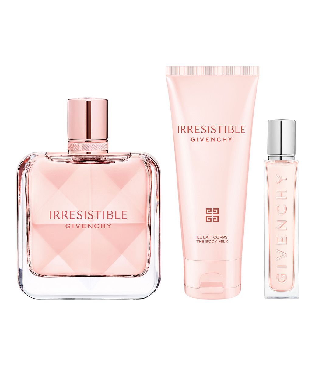 Kit Givenchy Irresistible EDP 80ml + Loção Corporal 75ml +Travel