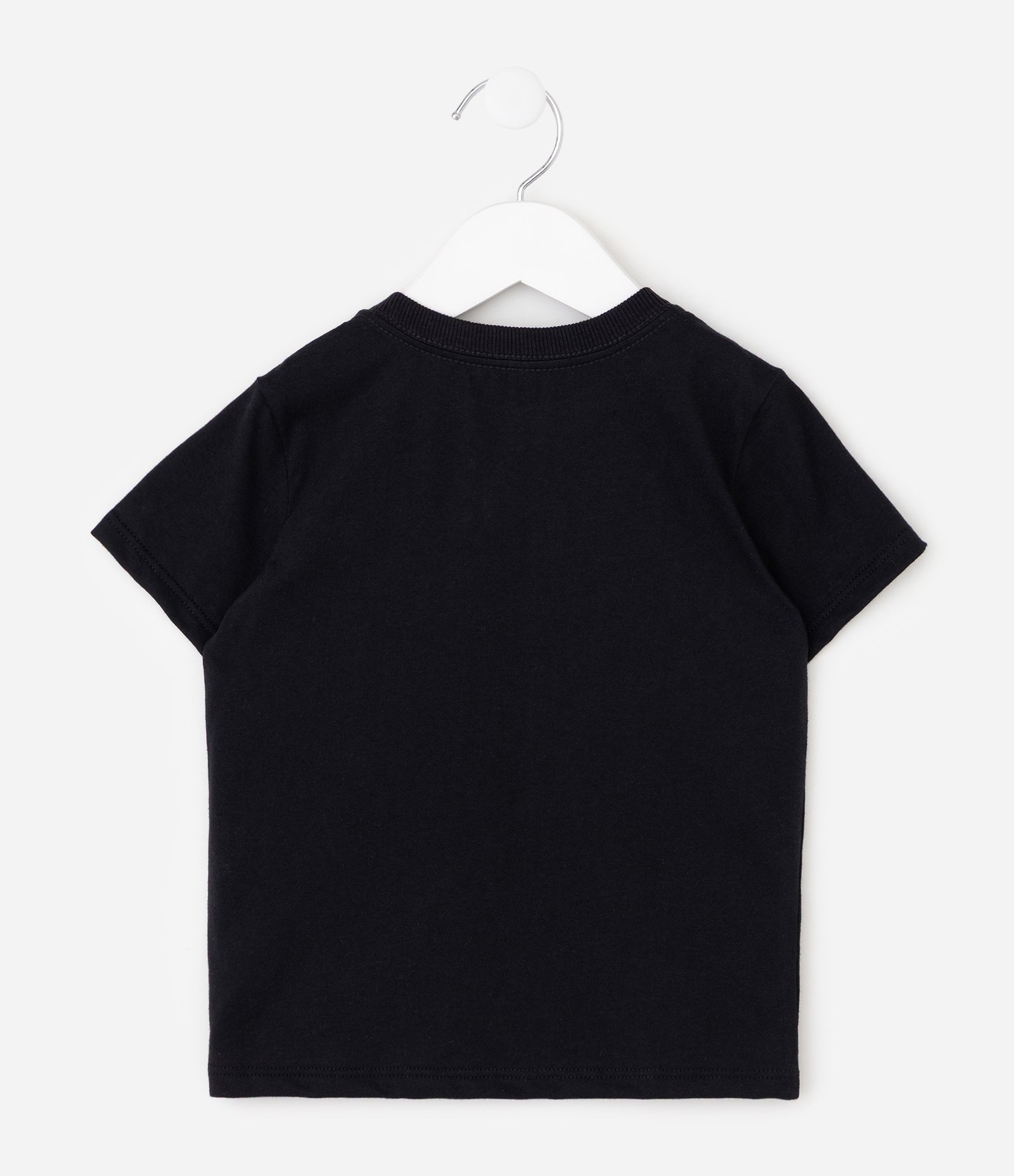 Camiseta Infantil com Estampa Dinossauro Giant Friend – Tam 1 a 6 Anos Preto 3