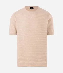 Camiseta Tricô Canelada Mescla