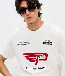 Camiseta Comfort com Estampa Snoopy