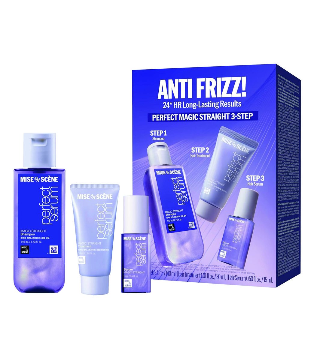 Kit Mini Trio Mise en Scene Perfect S. Magic Straight Shampoo