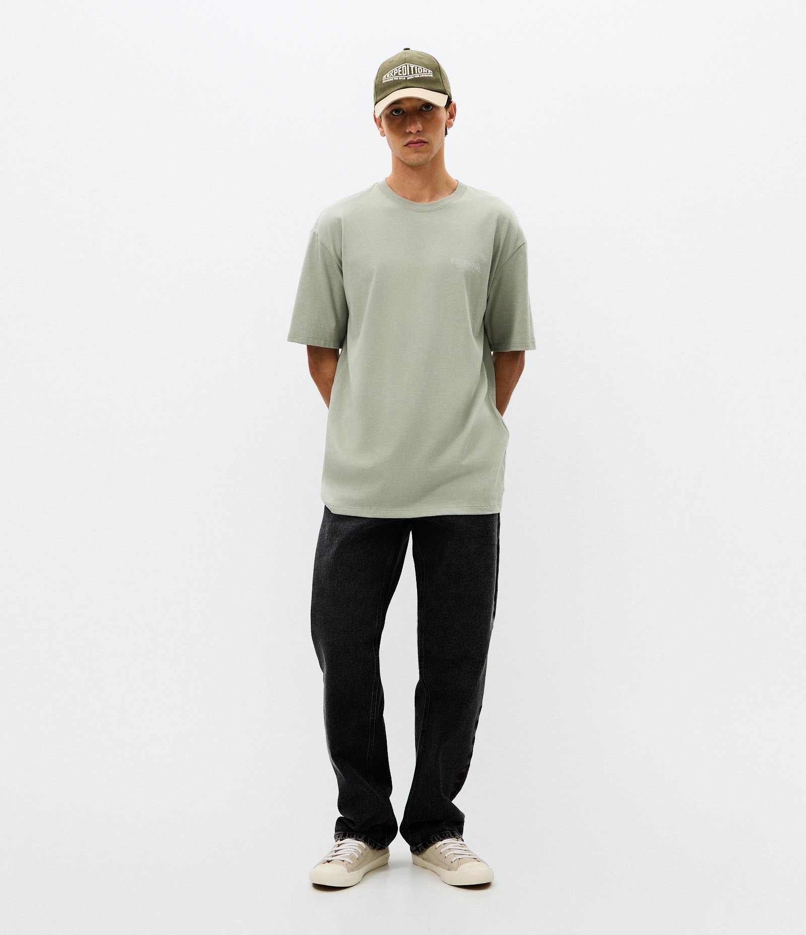 Camiseta Relaxed Essential Mosquetão Verde 2