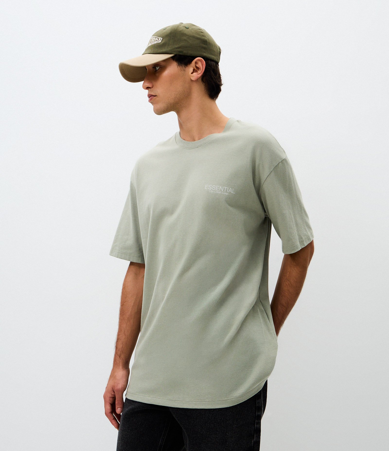 Camiseta Relaxed Essential Mosquetão Verde 4