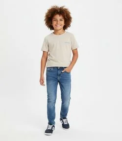Camiseta Infantil Dry em Poliamida - Tam 5 a 14 Anos