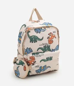 Mochila Infantil Accessories Estampa Dinossauros -Tam Único