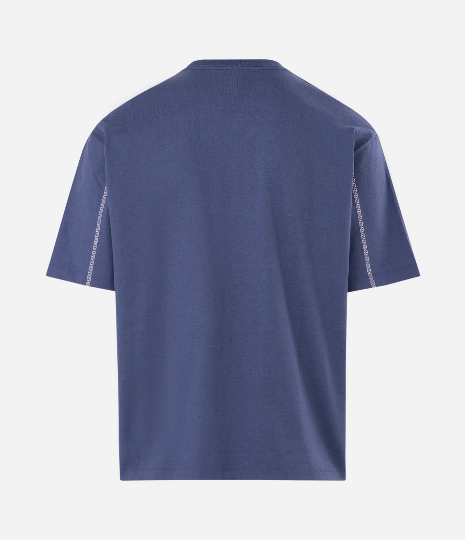 Camiseta Boxy Across the Globe Azul