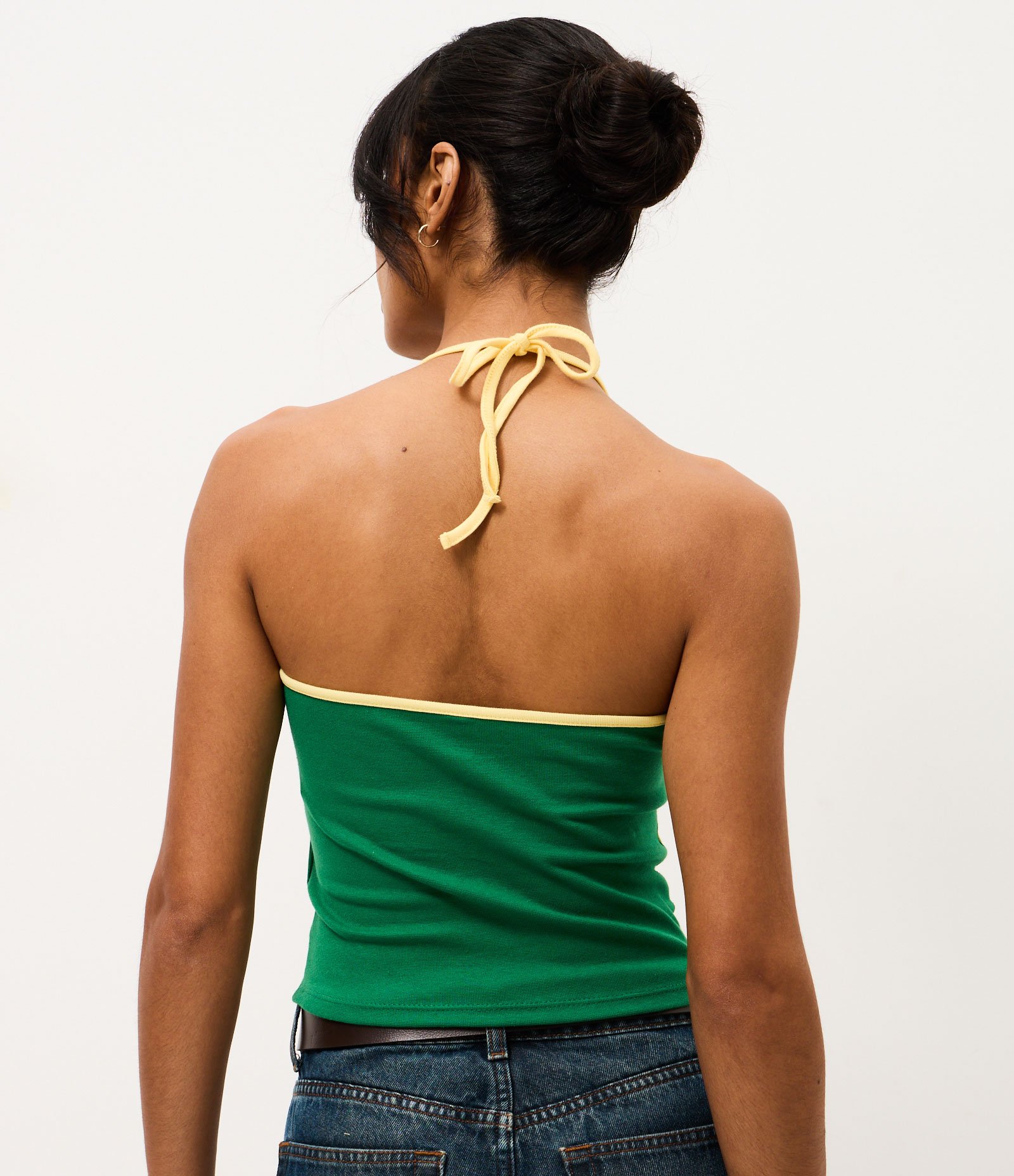 Blusa de Alça com Estampa Brasileiro tem Molho Verde 3