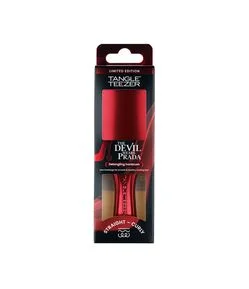 Mini Escova de Cabelo Tangle Teezer The Ultimate Detangler Chrome Devil Wears Prada 