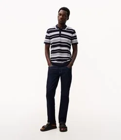 Calça Jeans Slim Raw Tech