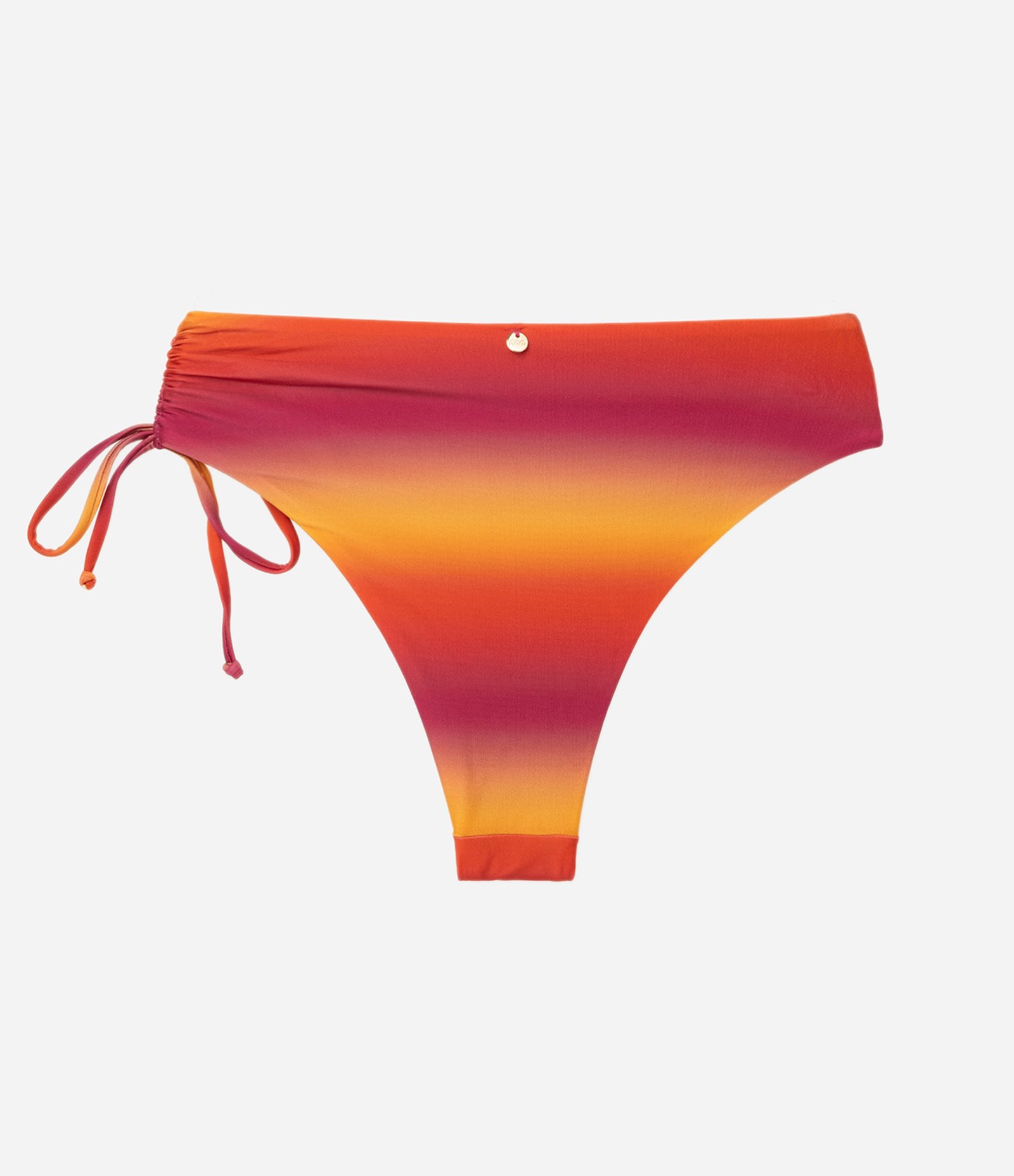 Biquíni Calcinha Hot Pants  com Estampa Tie Dye Rosa 2