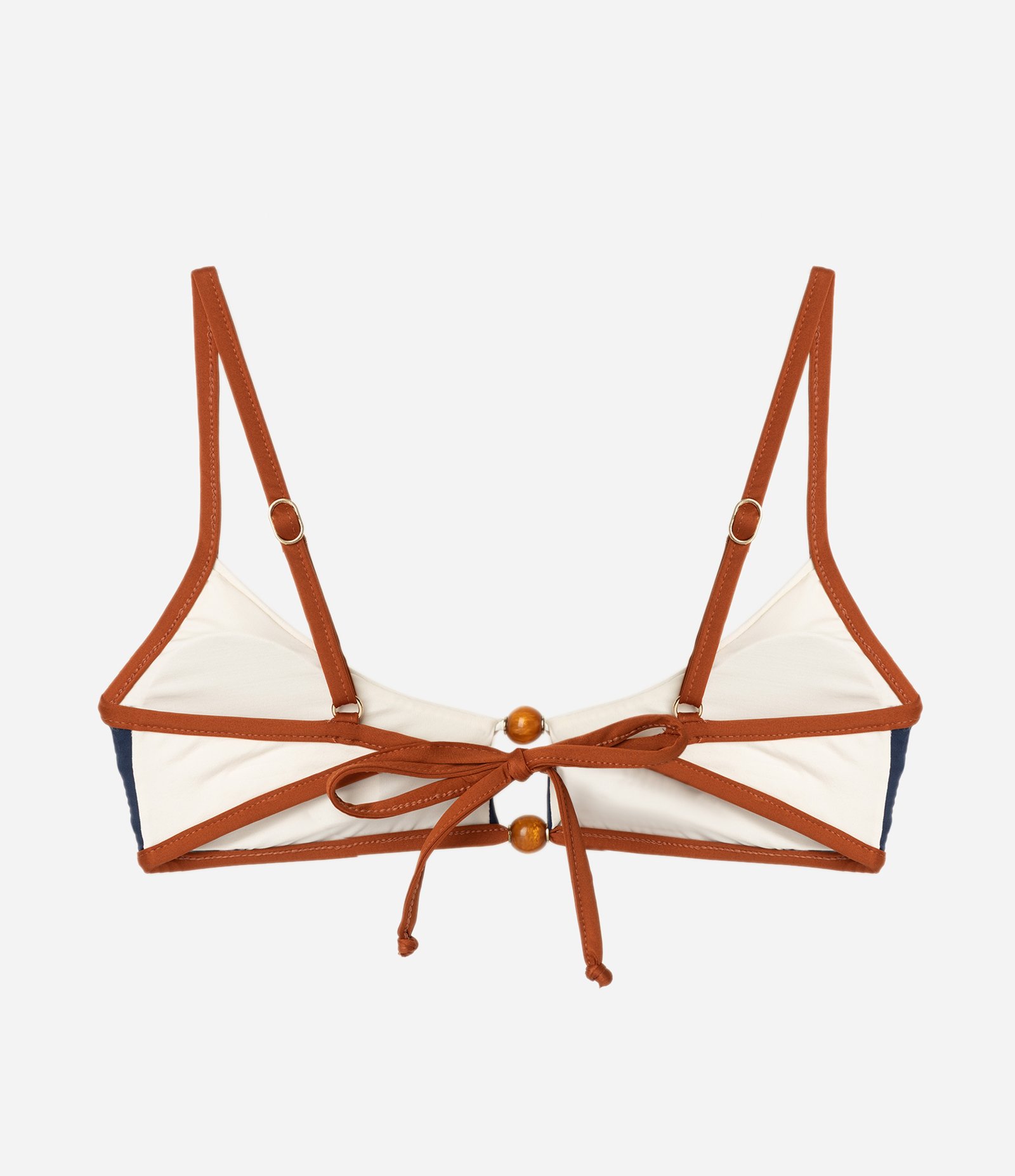 Biquíni Top Camisetinha em Microfibra com Estampa Color Block Azul 6