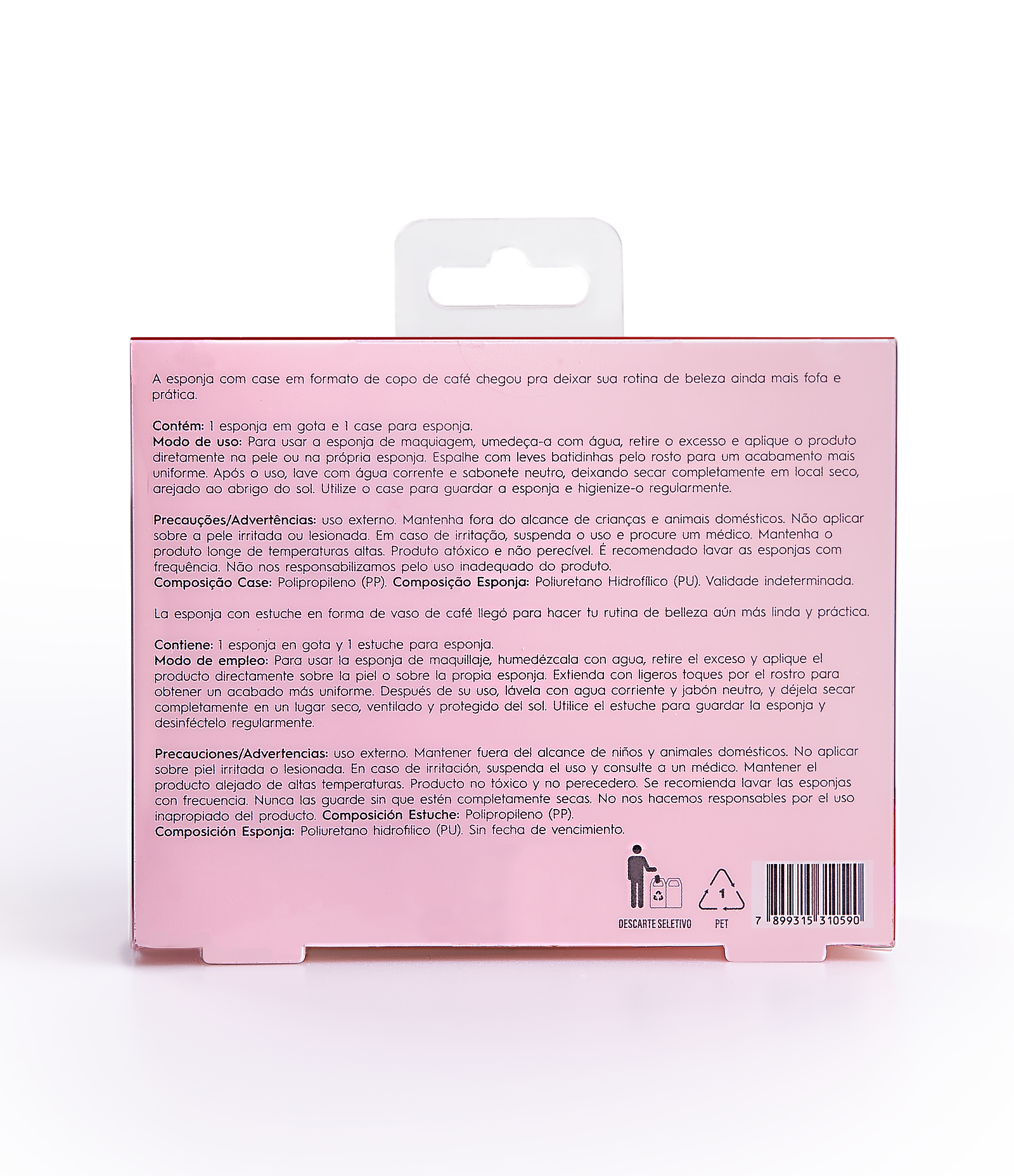 Kit Alchemia com Esponja de Maquiagem + Case Sweet Heart KIT 2