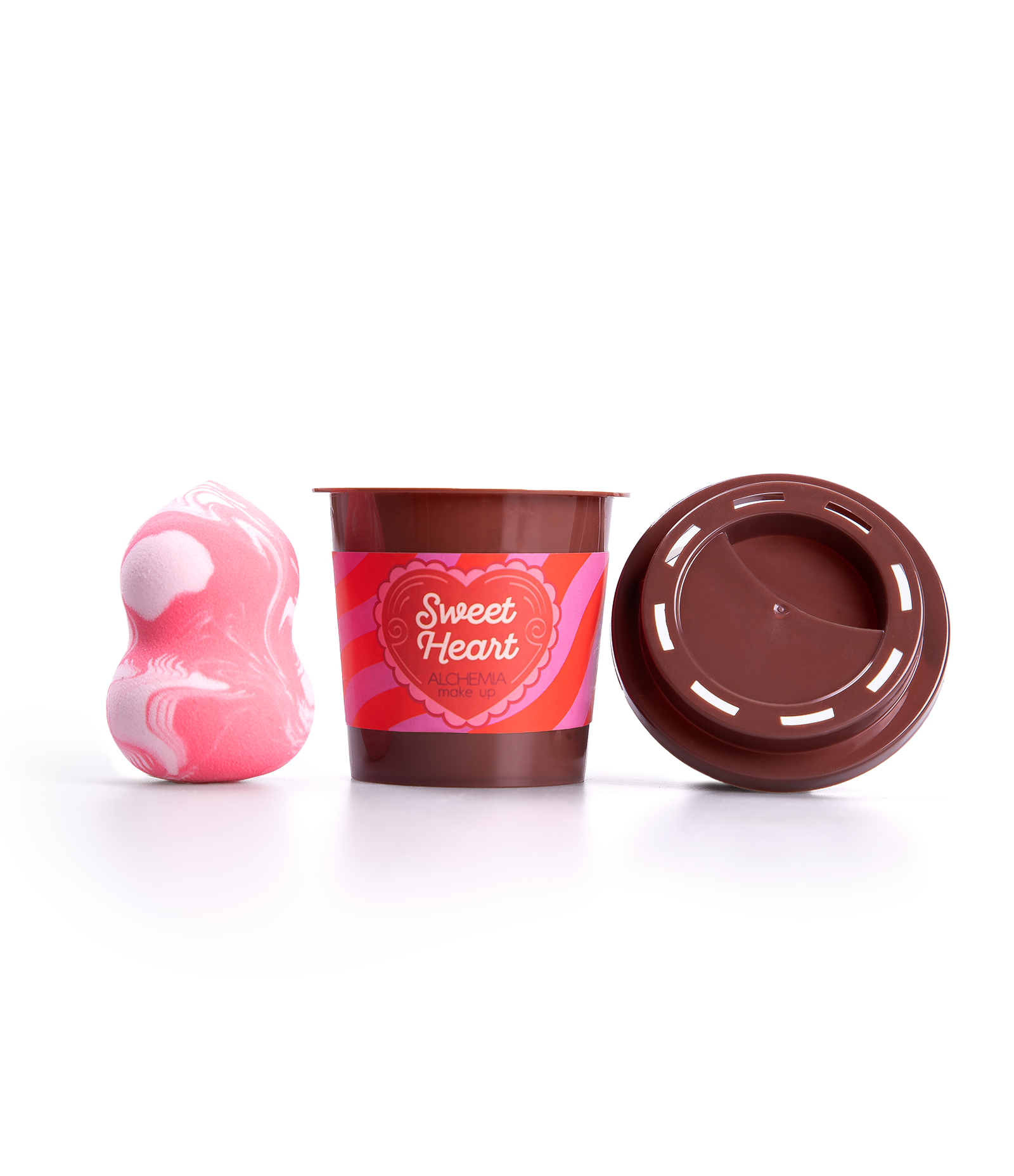 Kit Alchemia com Esponja de Maquiagem + Case Sweet Heart KIT 3