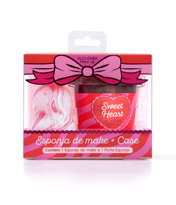 Kit Alchemia com Esponja de Maquiagem + Case Sweet Heart