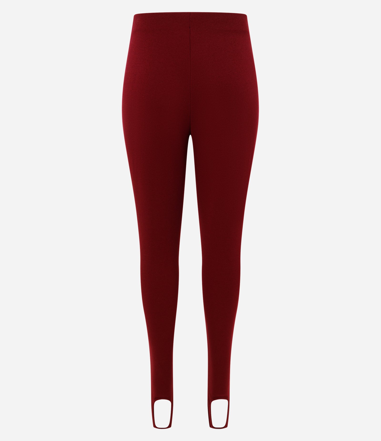 Calça Legging em Crepe com Pezinho Vermelho 6
