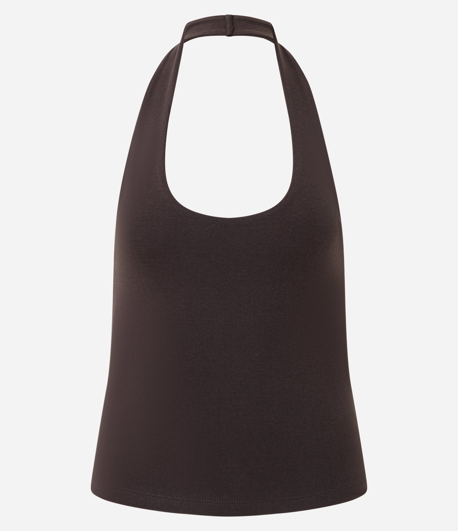 Blusa Frente Única em Ribana Marrom 1