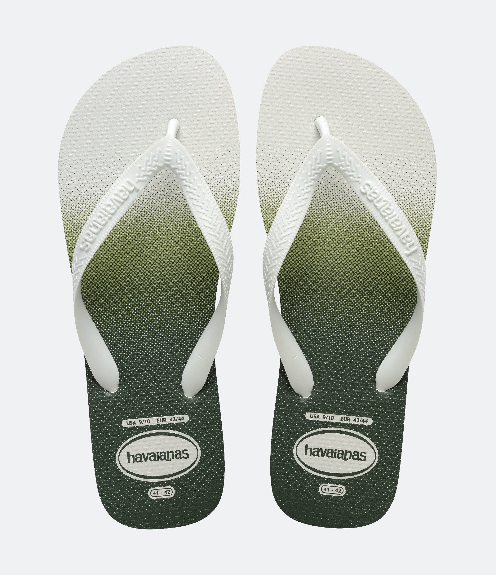 Chinelo Havaianas Top Basic Branco/Verde 3
