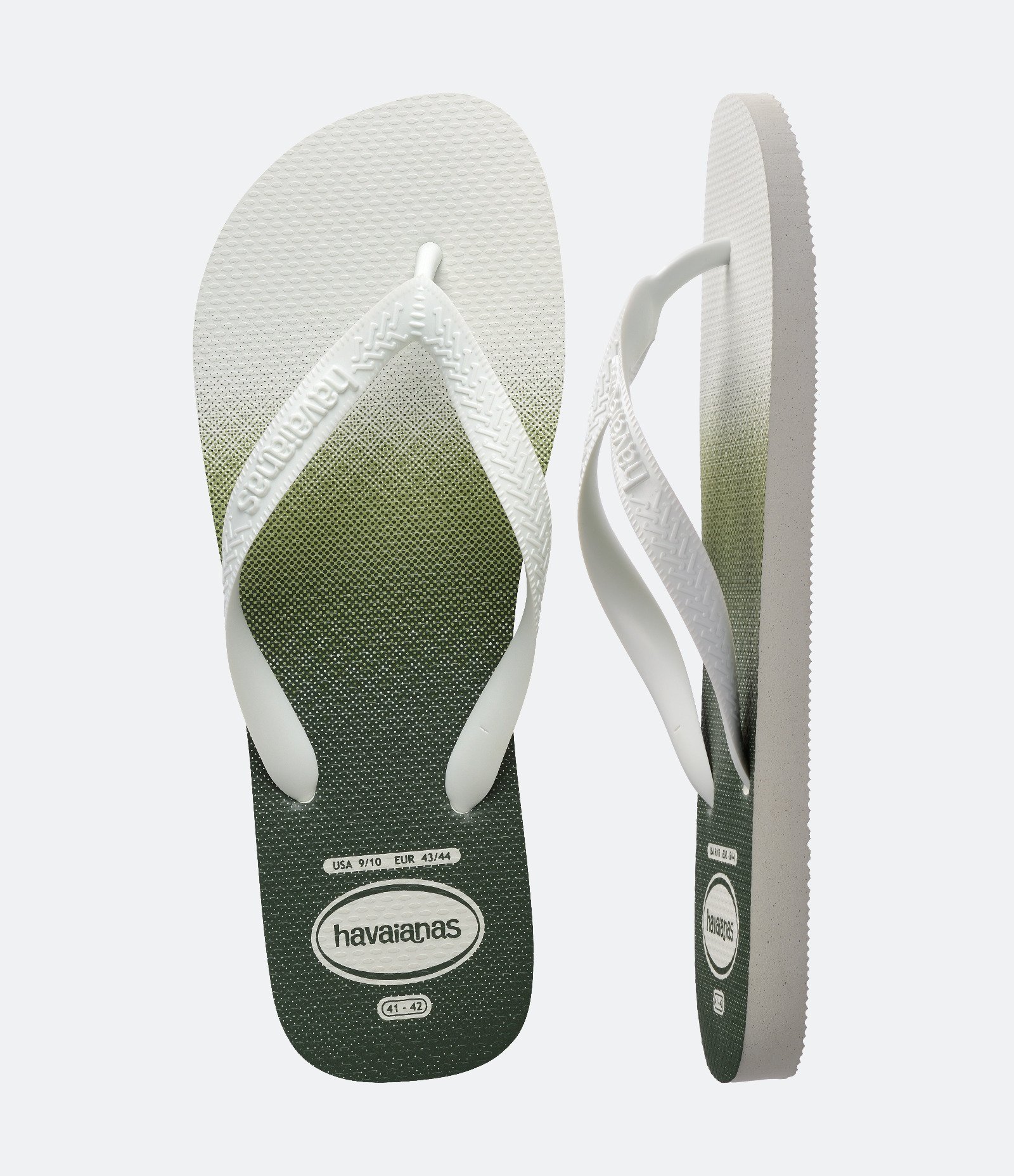 Chinelo Havaianas Top Basic Branco/Verde 4