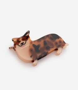 Piranha de Cabelo em Plástico com Formato de Cachorro