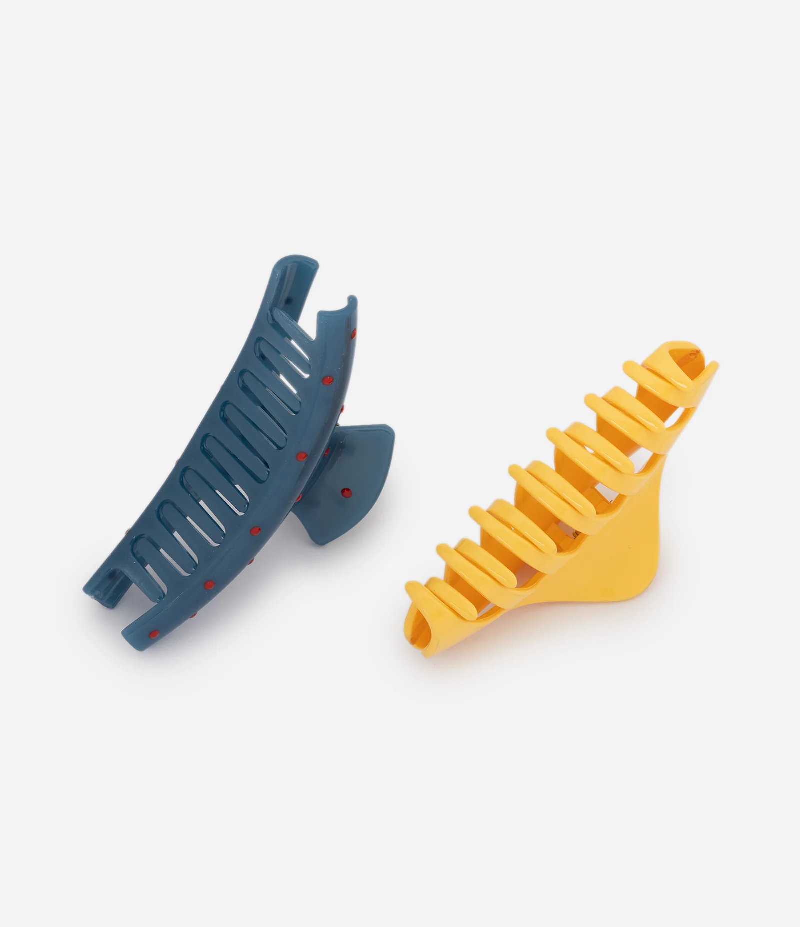 Kit de 02 Piranhas de Cabelo Alongadas Multicores 2
