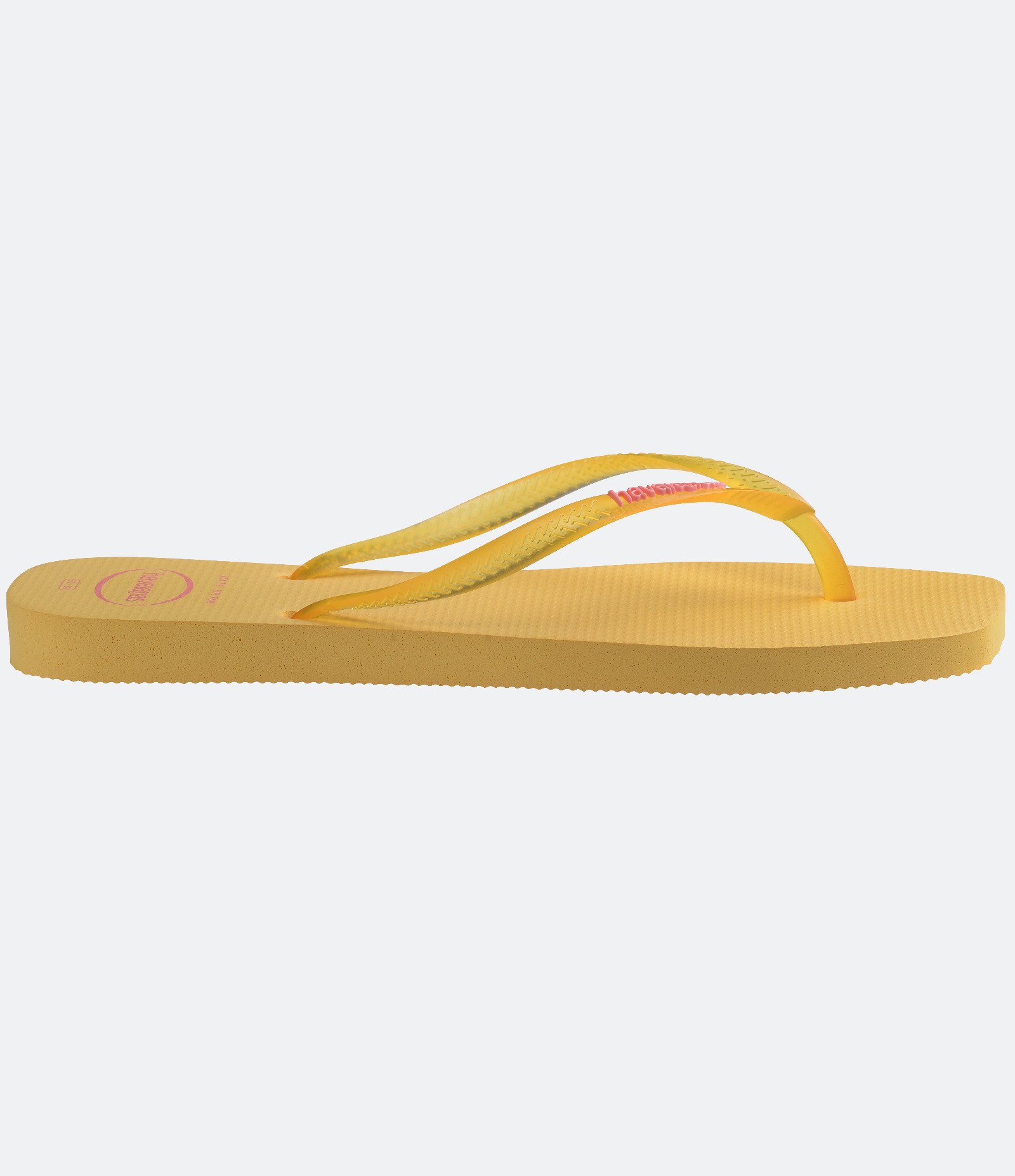 Chinelo Havaianas com Bico Quadrado Amarelo 3