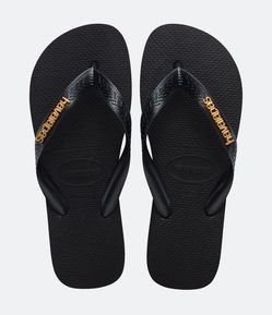 Chinelo Havaianas com Logo Metálica