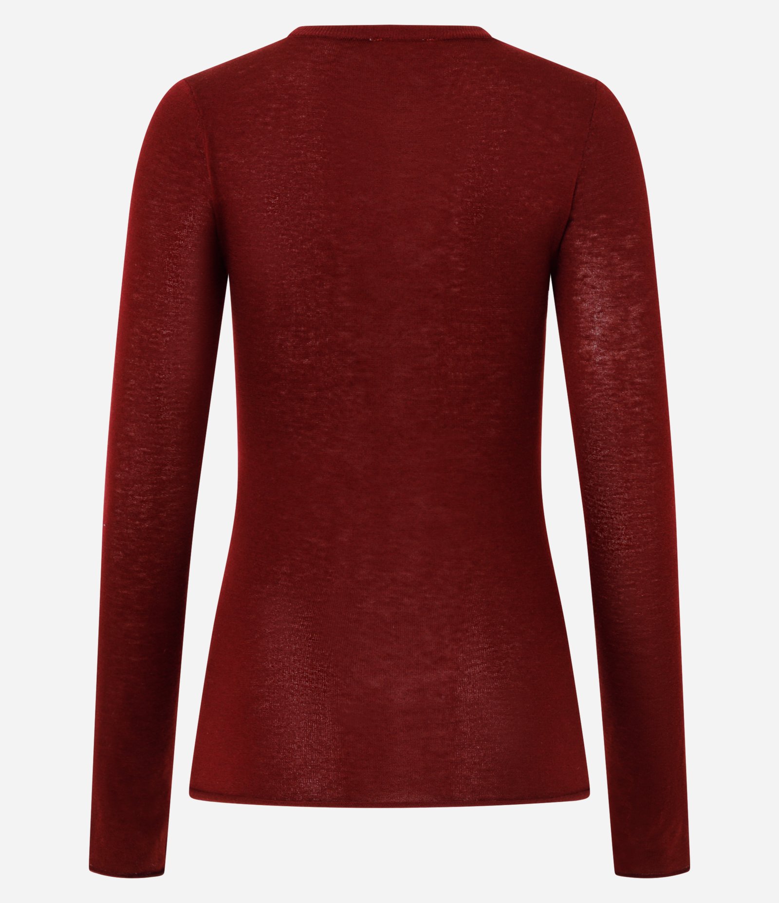 Blusa Justa Alongada em Tricô Vermelho 7