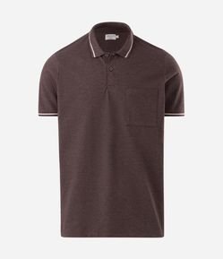 Polo Piquet com Bolso 